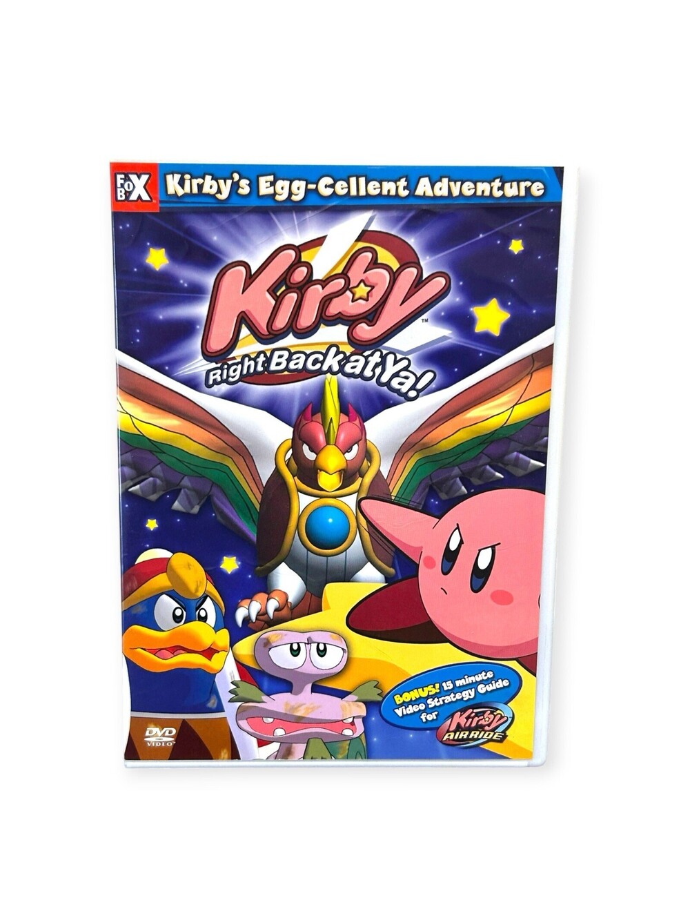 Kirby Right Back at Ya! Kirby's Egg-Cellent Adventure DVD